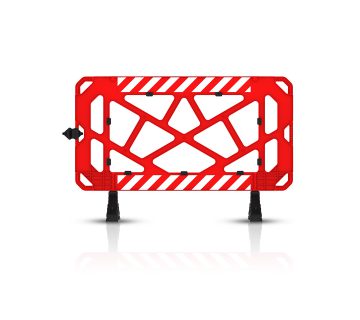 מחסום גדר פלסטיק 1.5 מטר